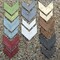 Ekena Millwork 14 3/4"W x 14"H x 3/4"D Vintage Farmhouse 5 1/2" Chevron, Barnwood Decor Collection, Driftwood Blue DECR14X14X075CHVBU - alternate 7
